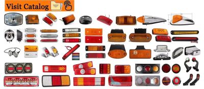 Cụm đèn hậu, đèn hông xe khách, xe tải
